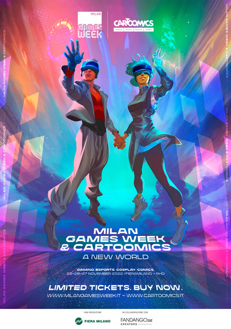 Milan Games Week Cartoomics 2022 Poster Ufficiale E Programma Con