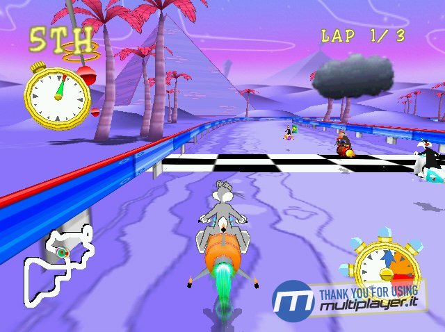 Space Race Looney Tunes