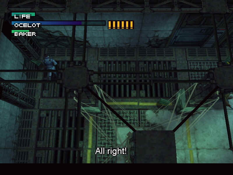 L'affrontement avec Revolver Ocelot dans Metal Gear Solid est un duel de haute adrénaline à l'ancienne