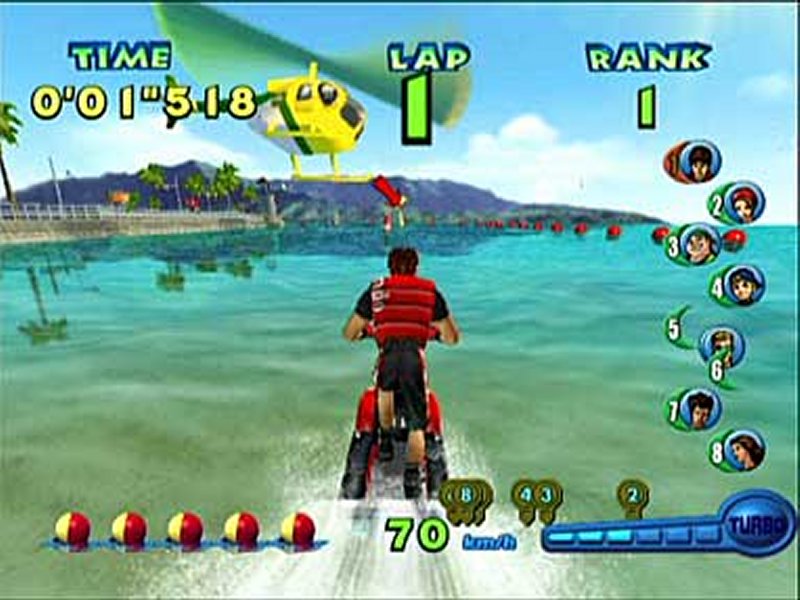 Blue Storm è stata l'ultima apparizione della serie Wave Race sulle console Nintendo