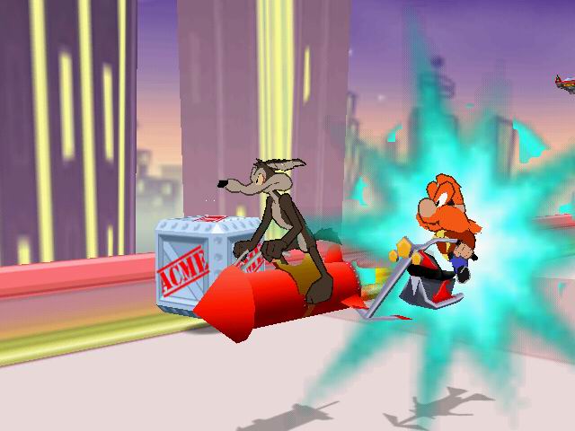 Space Race Looney Tunes