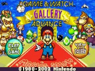 Game & Watch Gallery Advance