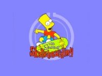 The Simpsons Skateboarding