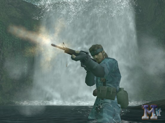 Una scena di Metal Gear Solid 3: Snake Eater Una scena di Metal Gear Solid 3: Snake Eater