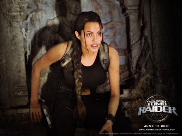 Angelina Jolie è stata la prima Lara Croft cinematografica Angelina Jolie è stata la prima Lara Croft cinematografica