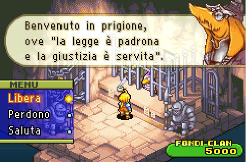 GBA incontri giochi inglese