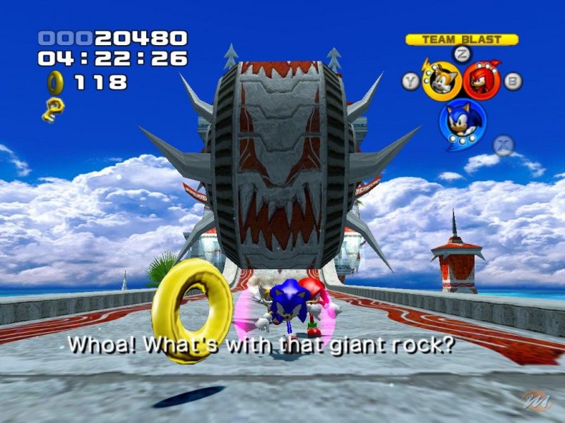Sonic Heroes, un'immagine del gioco Sonic Heroes, un'immagine del gioco