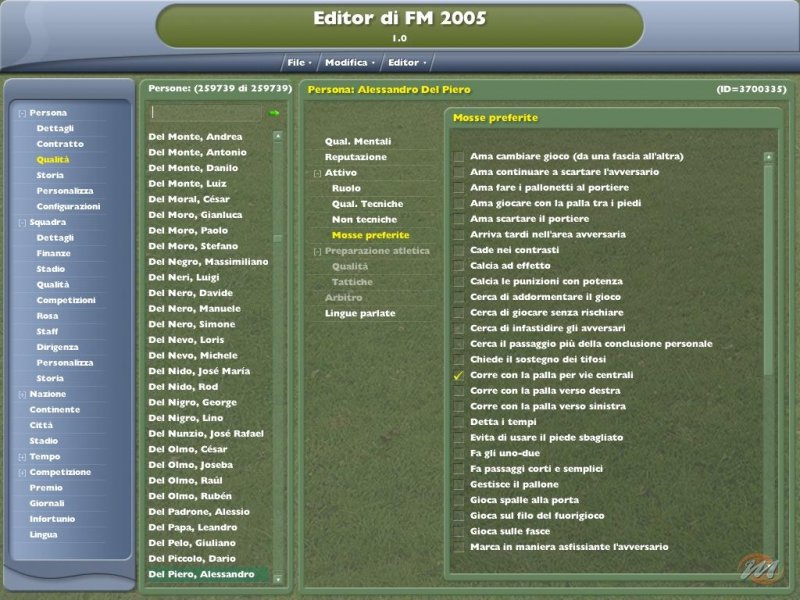 L&#39;azione preferita si vede solo con l&#39;editor, non durante il gioco