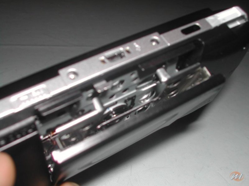 Il vano per l&#39;inserimento degli UMD