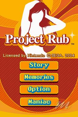Project Rub (Feel the Magic XY/XX)