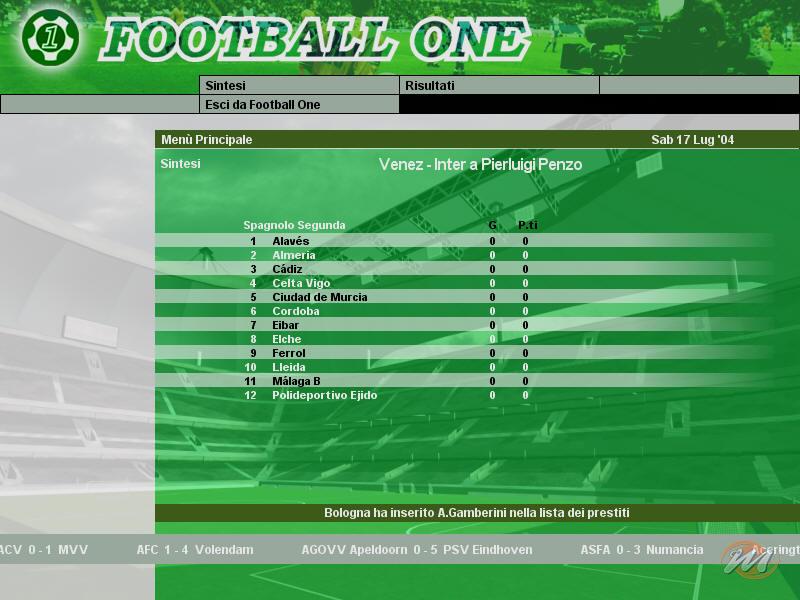 Football Manager Campionato 2005 Pro Edition
