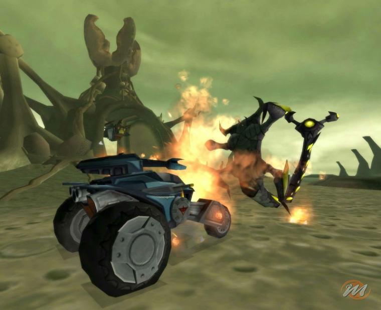 Una delle tante variazioni sul tema, in questo caso a bordo di un 'fuoristrada'.