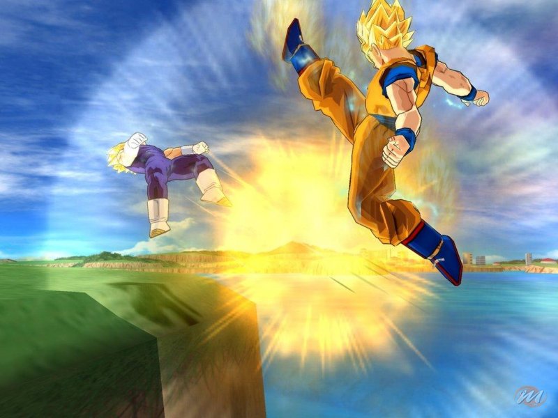 Dragon Ball Z : Budokai Tenkaichi, Goku vs. Vegeta