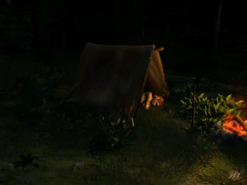 Per recuperare energia e incantesimi si pu&ograve; dormire in una tenda (se disponibile)... vi ricorda qualcosa?