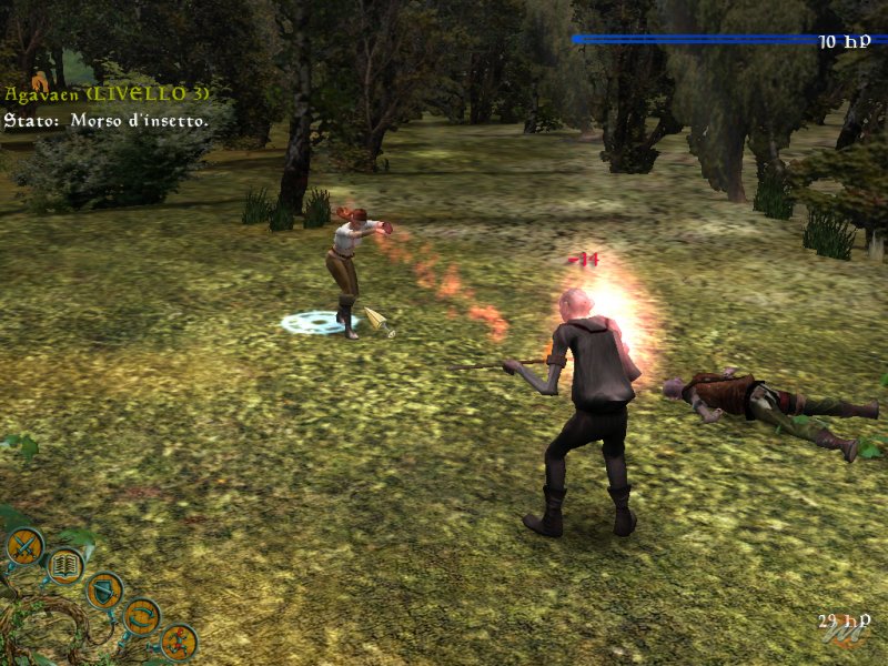 Gli effetti speciali delle magie non sono niente di eccezionale.