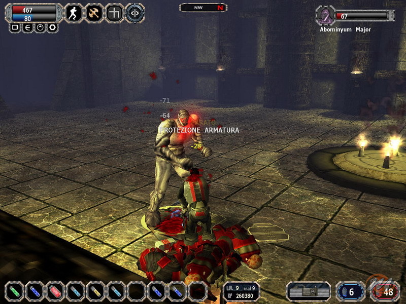 Un altro dungeon, in cui troveremo le creature non-morte Un altro dungeon, in cui troveremo le creature non-morte