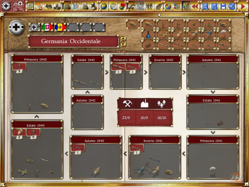 Una delle schermate della produzione. Non vi fate spaventare, gestirla &egrave; pi&ugrave; facile di quello che sembra