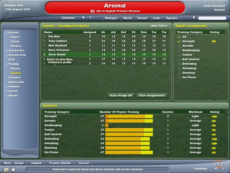 Football Manager Campionato 2006 (LMA Manager 2006)