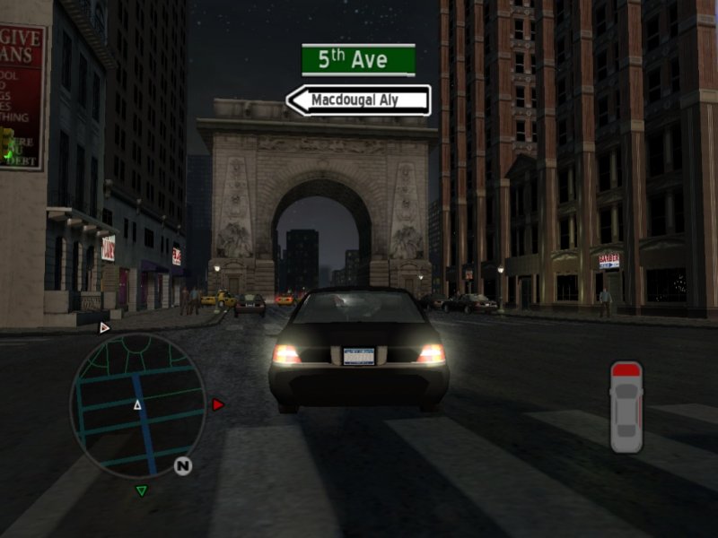 L&#39;Arco sul lato Nord di Washington Square