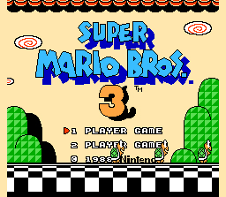 SUPER MARIO BROS 3 SUPER MARIO BROS 3