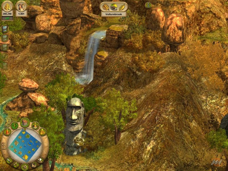 Un delizioso scorcio di una mappa azteca