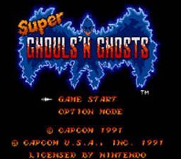 Super Ghouls 'n Ghosts