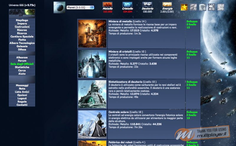 Vivere Online - Browser Game