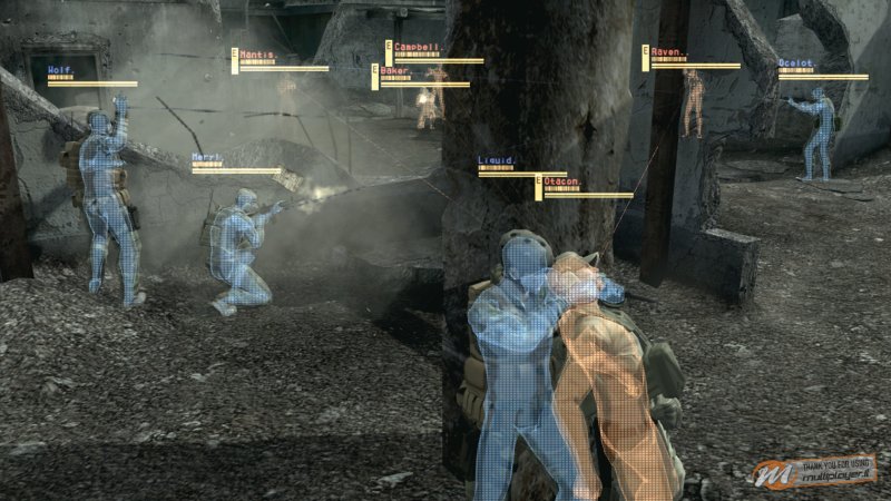 Metal Gear Online - Provato