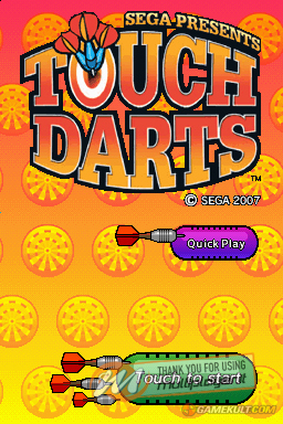 SEGA Presents: Touch Darts