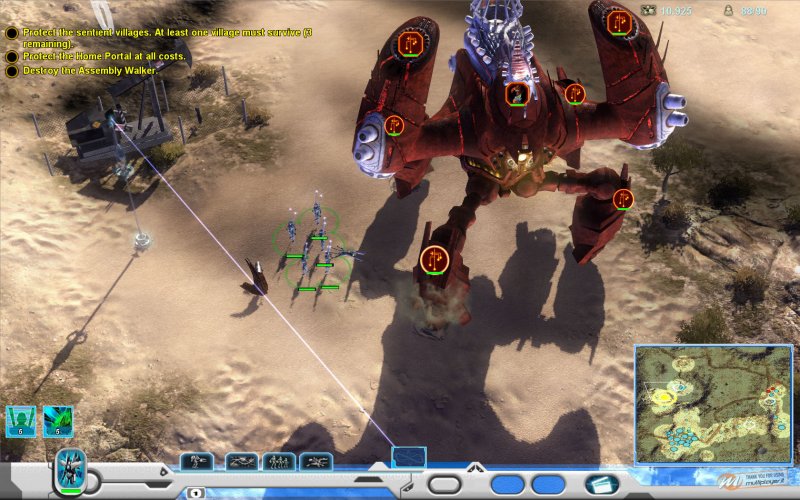 Universe at War: Earth Assault - Provato