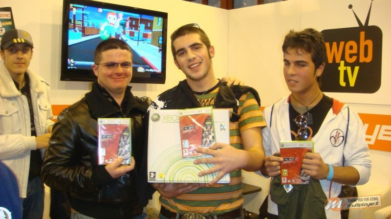 I fortunati vincitori della Xbox 360 in palio nel torneo di PGR 4