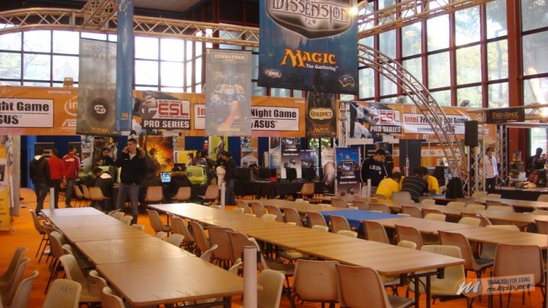 Gli immancabili tavoli da gioco