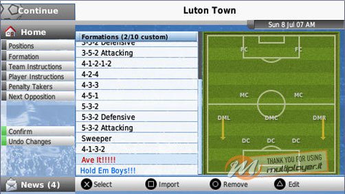 Football Manager Handheld 2008
