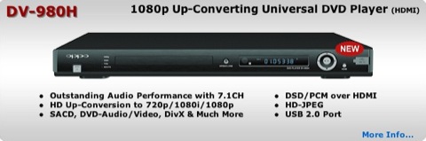 Un lettore 'potenziato' DVD da 140 euro pu&ograve; essere l&#39;alternativa al Blu-Ray o all&#39;HD-DVD