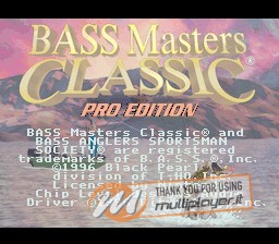 Bass Masters Classic Pro Edition