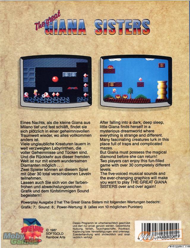 The Great Giana Sisters