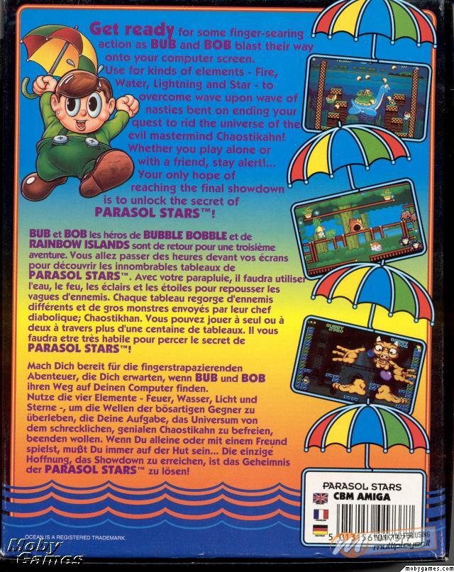 Parasol Stars: The Story of Bubble Bobble III