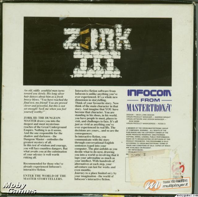 Zork III: The Dungeon Master