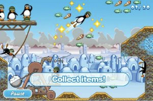 Crazy Penguin Catapult 1 (Java Game) - LongPlay Completa 