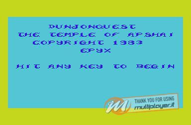 Dunjonquest: Temple of Apshai