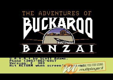 The Adventures of Buckaroo Banzai Across the Eighth Dimension