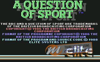 A Question of Sport