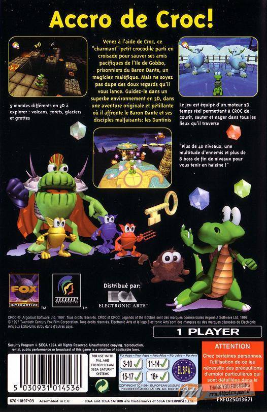 Croc: The Legend of Gobbos