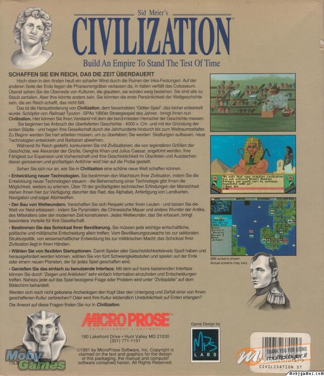 Sid Meier's Civilization