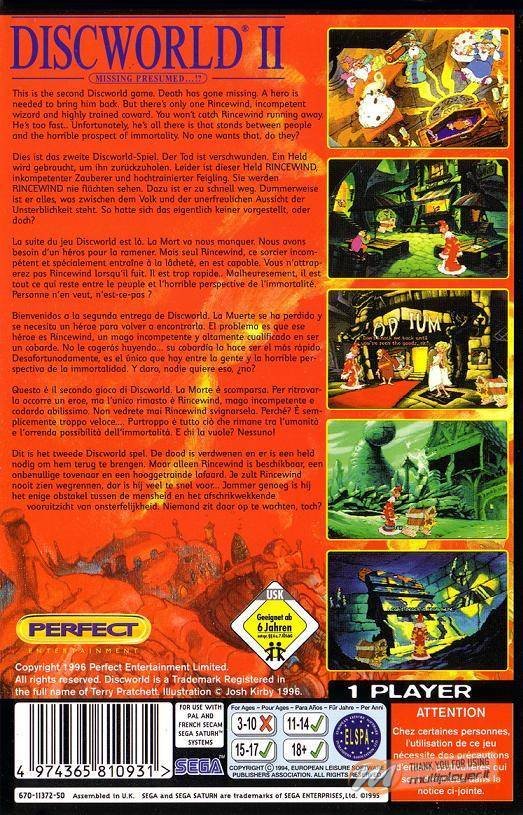 Discworld II: Mortality Bytes!