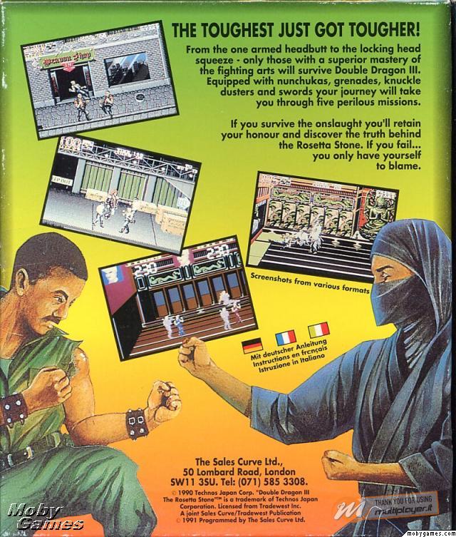 Double Dragon III: The Rosetta Stone