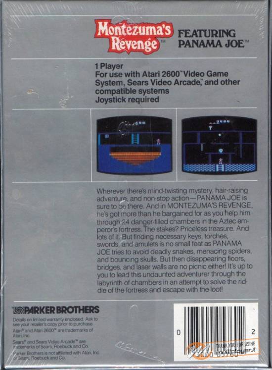 Montezuma's Revenge: Starring Panama Joe