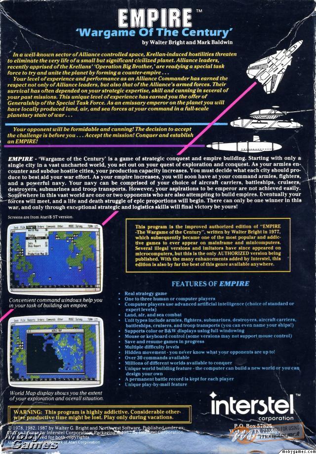 Empire: Wargame of the Century