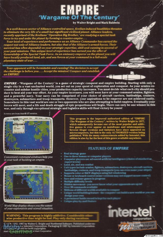 Empire: Wargame of the Century