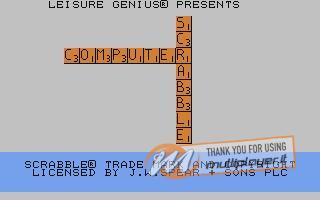 Computer Scrabble